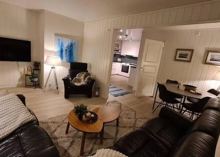 Apartment Sentrumsnaer Sokkelleilighet *